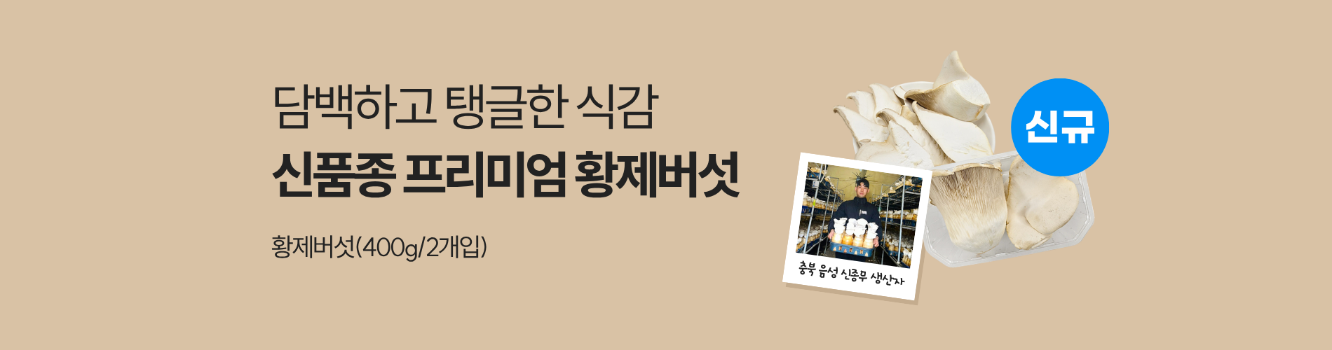 프리미엄 신품종, 황제버섯